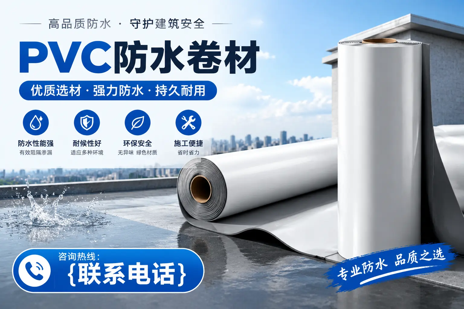 PVC防水卷材的选购技巧与注意事项，助您在晋中找到合适产品